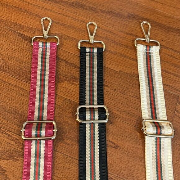 Handbag interchangeable Guitar straps set of THREE.  High Quality - Picture 2 of 4